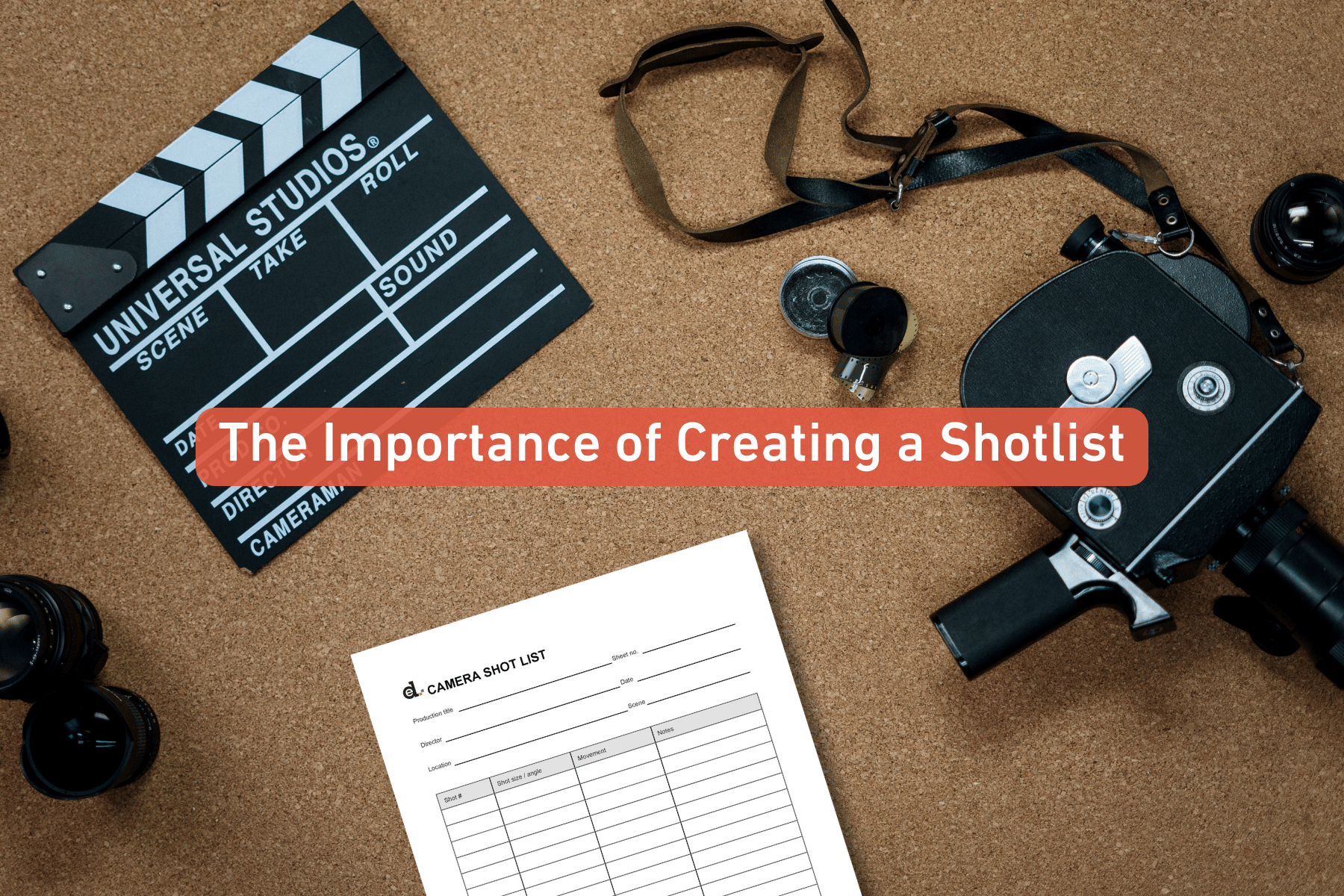 The Importance of Creating a Shotlist - B&C Camera