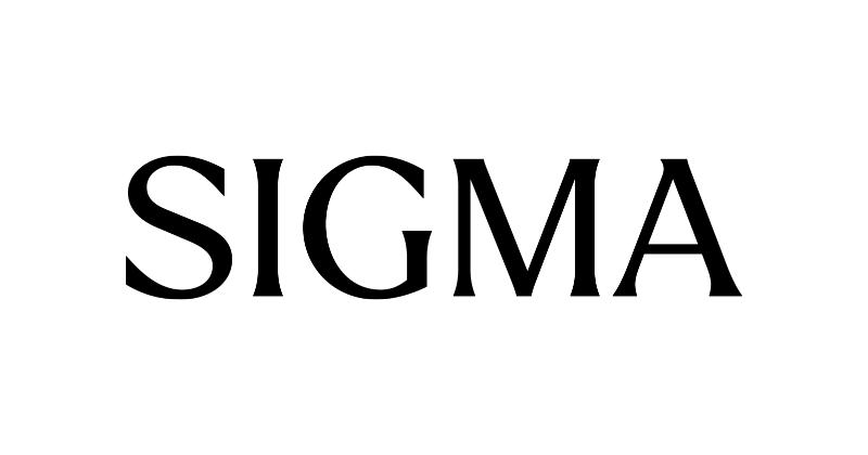 Black text on a white background reading SIGMA.