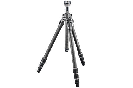black tripod legs with adjustable height and rubber feet