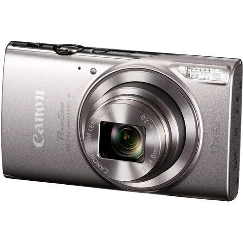 Shop Canon PowerShot ELPH 360 HS A Digital Camera (Silver) by Canon at B&C Camera