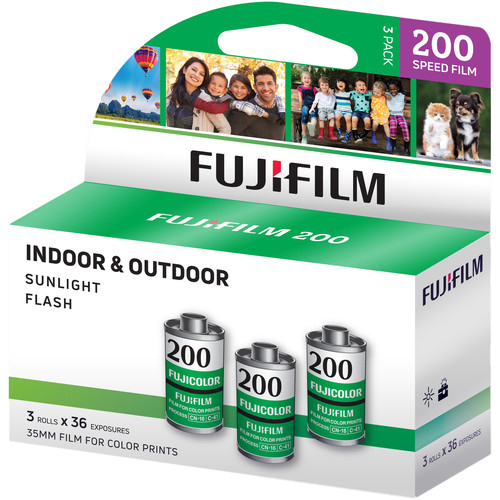 FujiFilm 200-36 3-Pack (108 exposures)