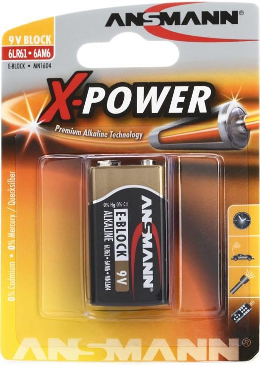 Ansmann X-Power 9V (single)
