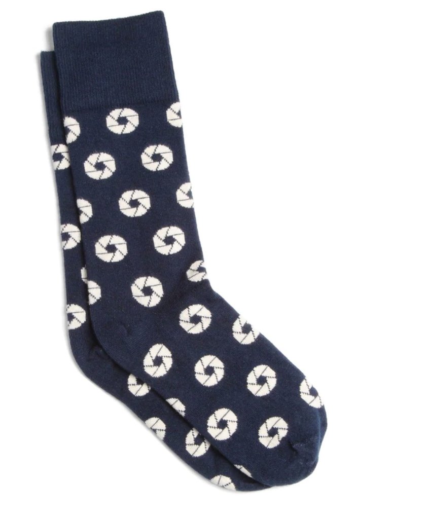 Shop Photogenic Supply Co. Aperture (Night Sky) Socks by Photogenic Supply Co. at B&C Camera