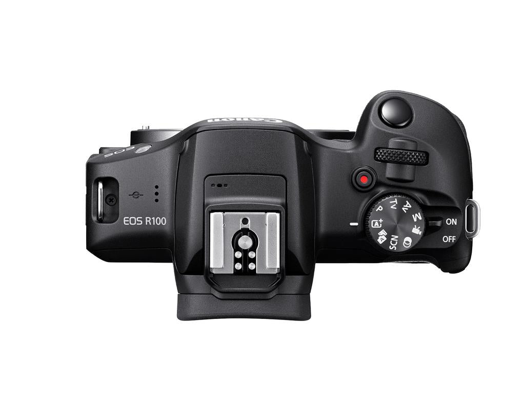 Shop Canon EOS R100 Mirrorless Camera (Body Only) by Canon at B&C Camera