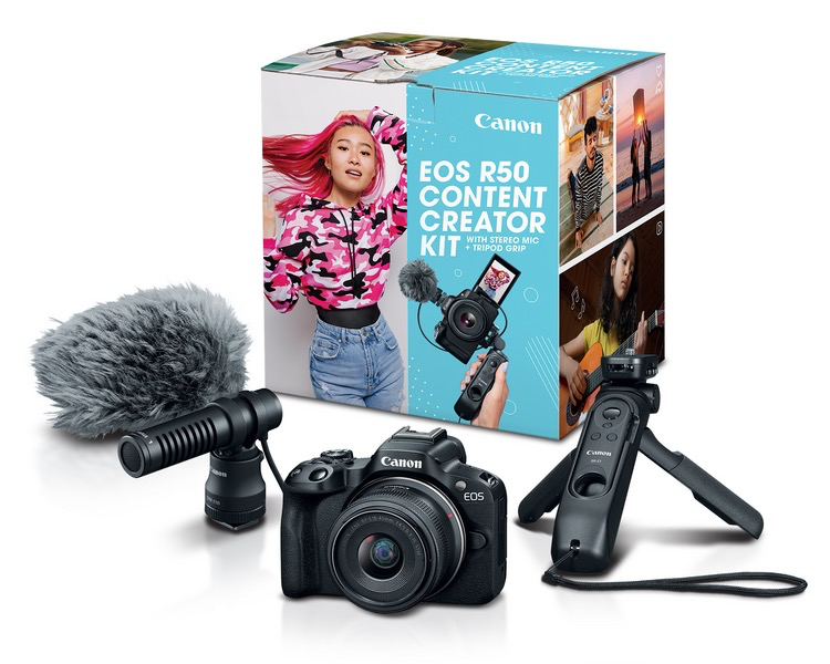 Canon EOS R50 Content Creator Kit