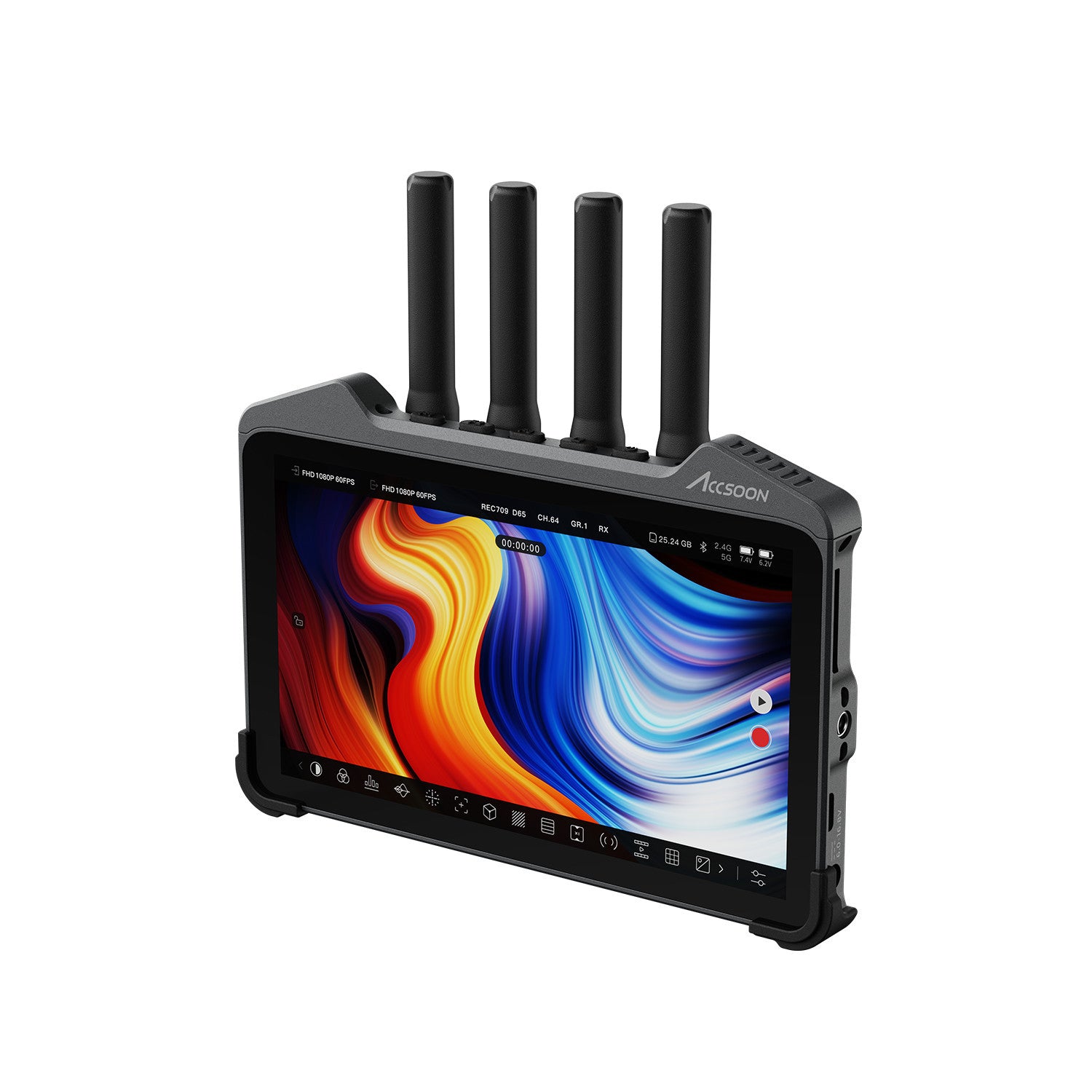 Accsoon CineView M7 Pro 7" 4K Recording Monitor with Wireless Transmitter/Receiver