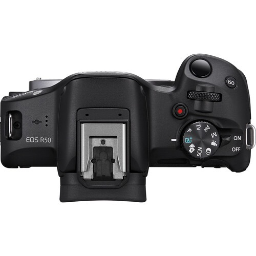 Canon EOS R50 Mirrorless Camera (Body Only, Black)