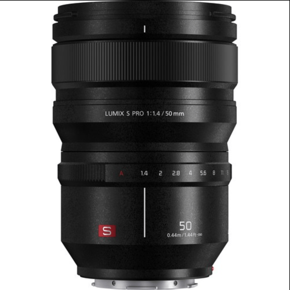 Shop Panasonic LUMIX S PRO 50mm f/1.4 Lens by Panasonic at B&C Camera