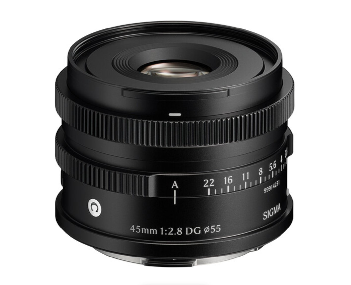 Sigma 45mm f/2.8 DG II Contemporary Lens (L-Mount, Black)