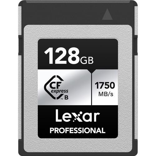 Lexar 128gb Professional CFexpress Type B Card SILVER Series
