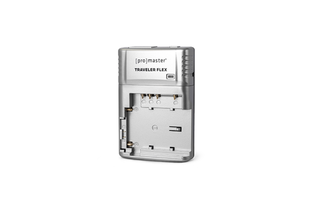Promaster Traveler Flex Charger for Interchangeable Lens Camera Batteries
