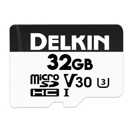 Shop Delkin Devices 32GB Hyperspeed UHS-I SDHC Memory Card with SD Adapter by Delkin at B&C Camera