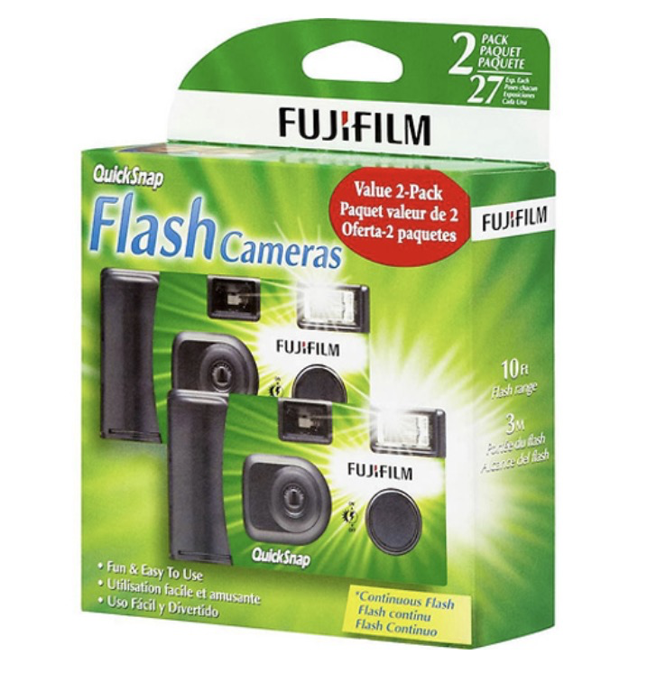 Shop Fujifilm Quicksnap Flash 400 2 Pack by Fujifilm at B&C Camera