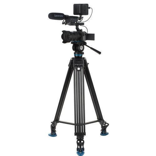 Benro KH26PC Video Head & Tripod Kit (72.6") - B&C Camera