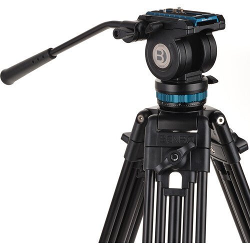 Benro KH26PC Video Head & Tripod Kit (72.6") - B&C Camera