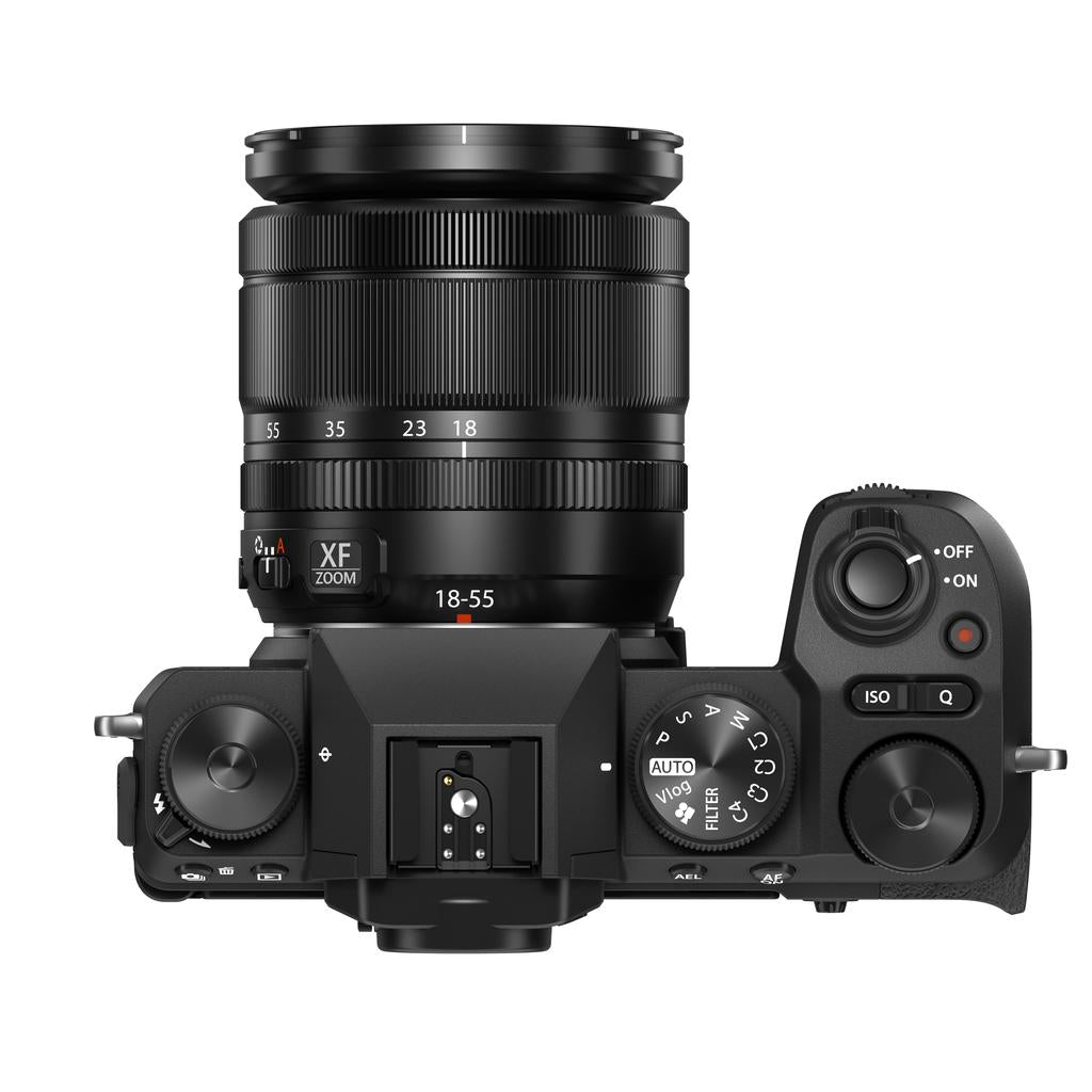 Fujifilm X-S20 Mirrorless Digital Camera with XF18-55mmF2.8-4 R LM OIS Lens Kit (Black)