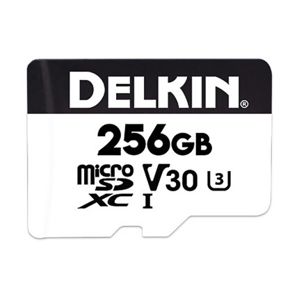Shop Delkin Devices 256GB Hyperspeed UHS-I microSDXC Memory Card with SD Adapter by Delkin at B&C Camera