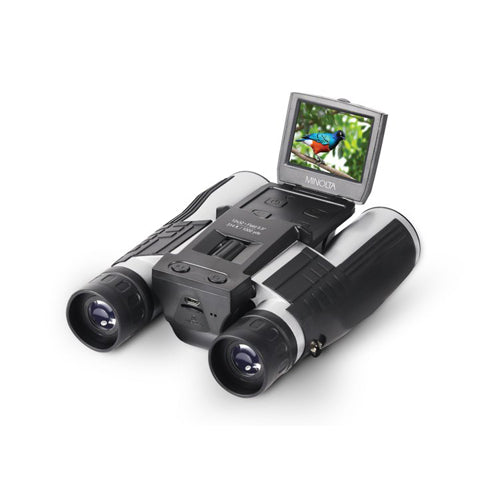 MINOLTA MN1232A 12x32 Digital Binoculars w/ 4K UHD Camera