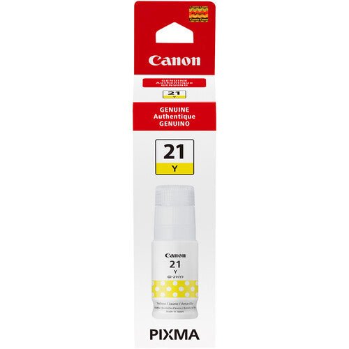 Shop Canon GI-21 Yellow Ink Bottle (70mL) by Canon at B&C Camera
