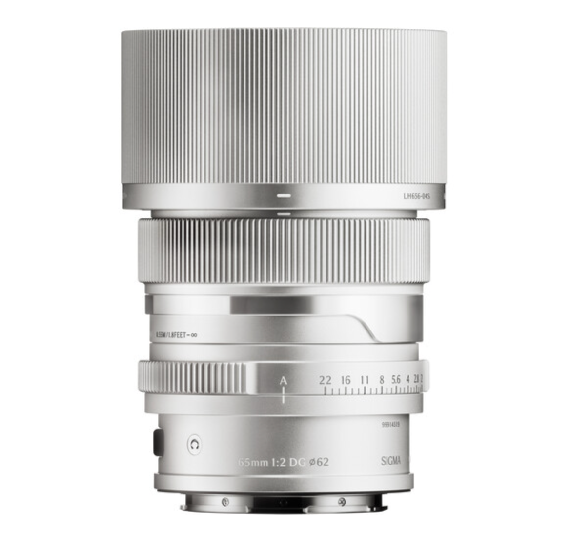 Sigma 65mm f/2 DG Contemporary Lens (L-Mount, Silver)