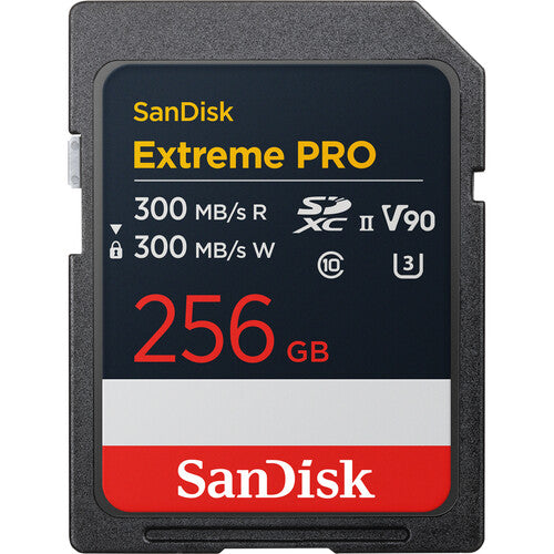 Shop SanDisk 256GB Extreme PRO UHS-II SDXC Memory Card by Sandisk at B&C Camera
