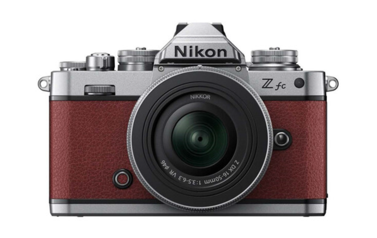 Shop Nikon Zfc Mirrorless Camera with 16-50mm f/3.5-6.3 Lens (Crimson Red) by Nikon at B&C Camera