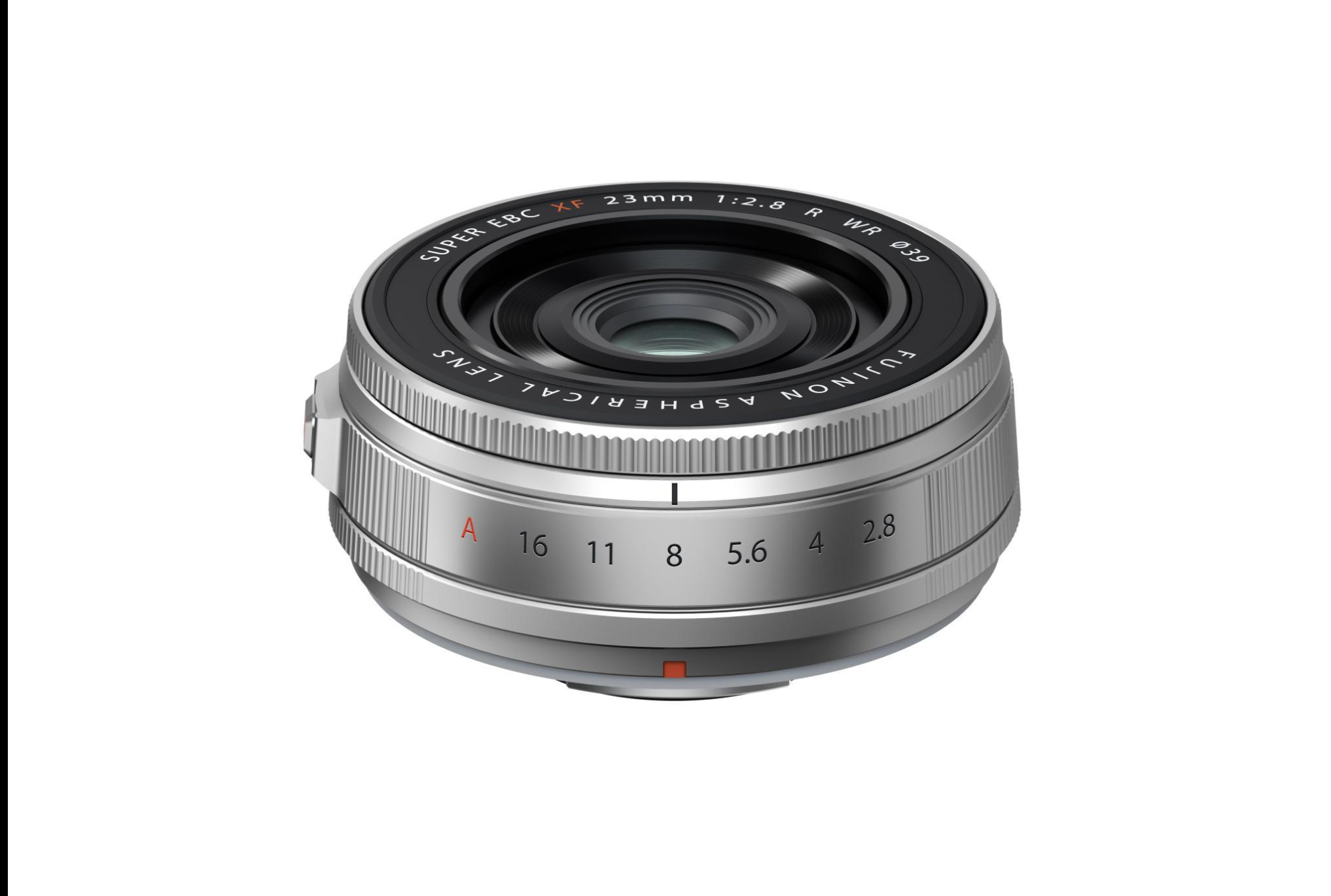 Fujinon XF 23mm F2 R WR シルバー Fujifilm XF 23mm F/2 R WR Lens (Black & Silver)