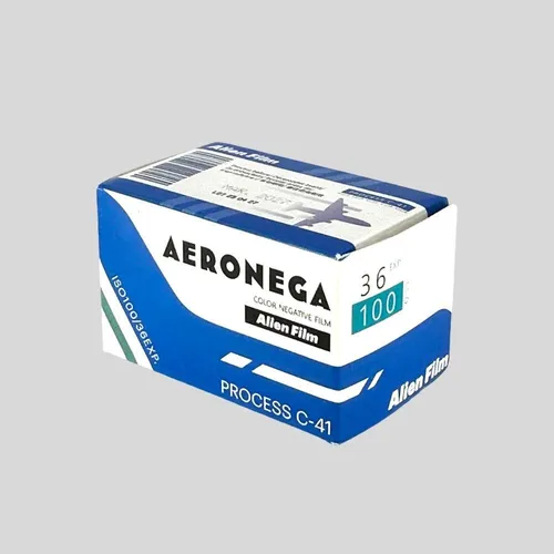 Shop Alien Film Aeronega 100 Color Negative Film - 35mm Roll Film, 36 Exposures by Alien Film at B&C Camera