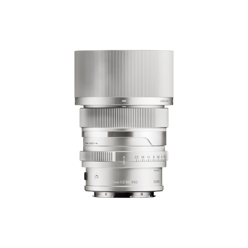 Sigma 65mm f/2 DG Contemporary Lens (L-Mount, Silver)