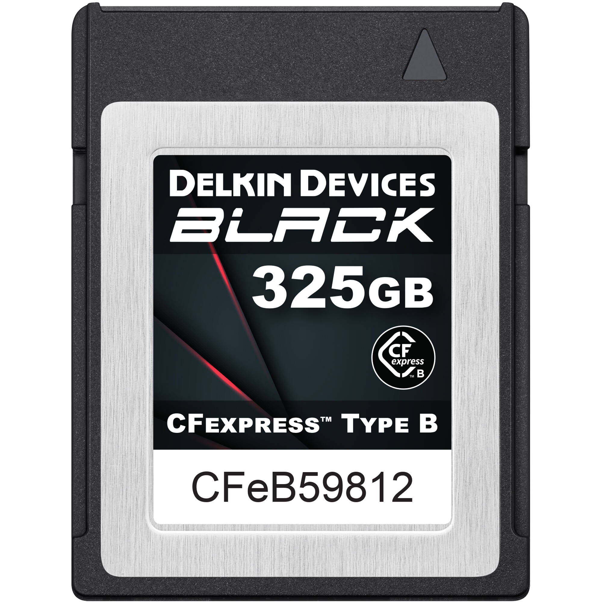 Delkin Devices 325GB BLACK 4.0 CFexpress Type B Memory Card - B&C Camera