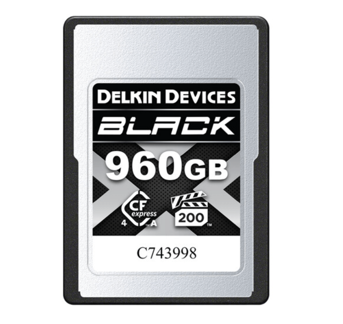 Shop Delkin Devices 960GB BLACK CFexpress™ Type A VPG200 Memory Card by Delkin at B&C Camera