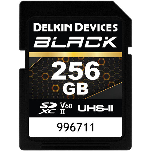 Shop Delkin Devices BLACK UHS-II Rugged SD Card - 256gb by Delkin at B&C Camera