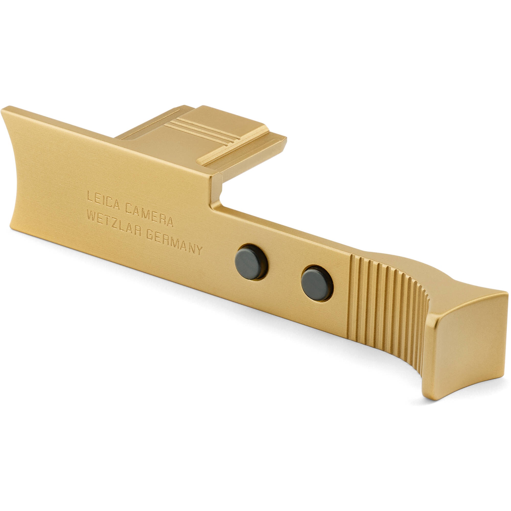 Shop Leica Thumb Support Q3 (Brass, Blasted Finish) by Leica at B&C Camera