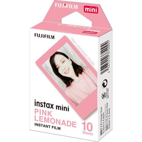 Shop FUJIFILM INSTAX MINI Pink Lemonade Film by Fujifilm at B&C Camera