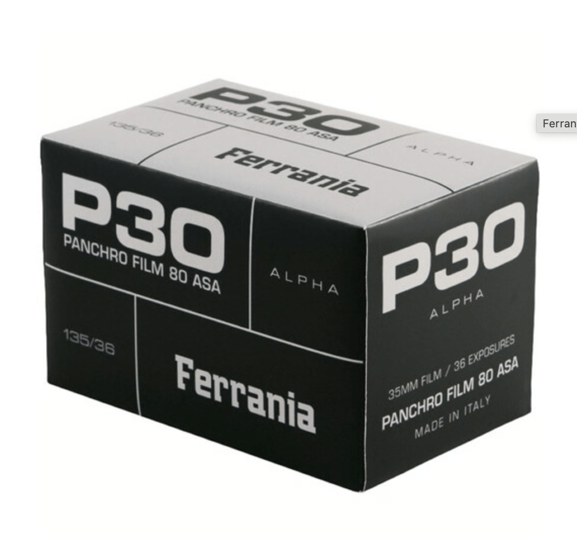 Shop Ferrania P30 80 ISO Film (35mm Roll Film, 36 Exposures) by Ferrania at B&C Camera
