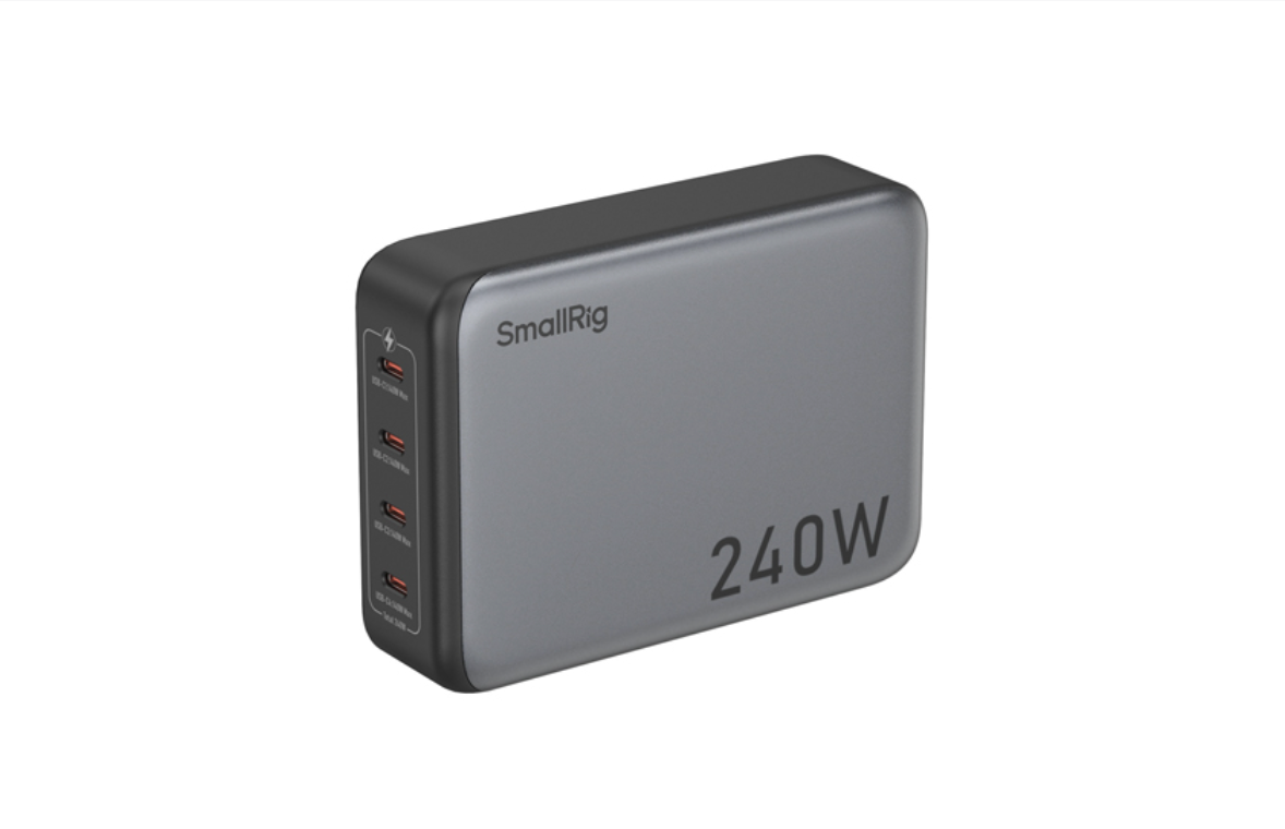SmallRig 240W 4-Port PD Power Adapter (US Standard)