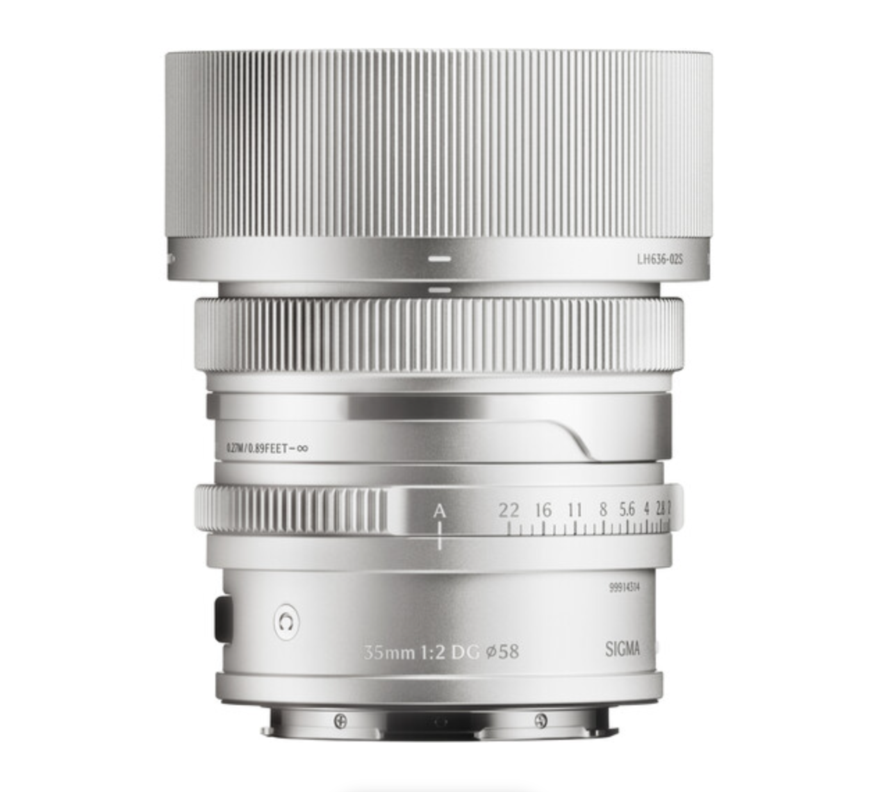 Shop Sigma 35mm f/2 DG Contemporary Lens (L-Mount, Silver) by Sigma at B&C Camera