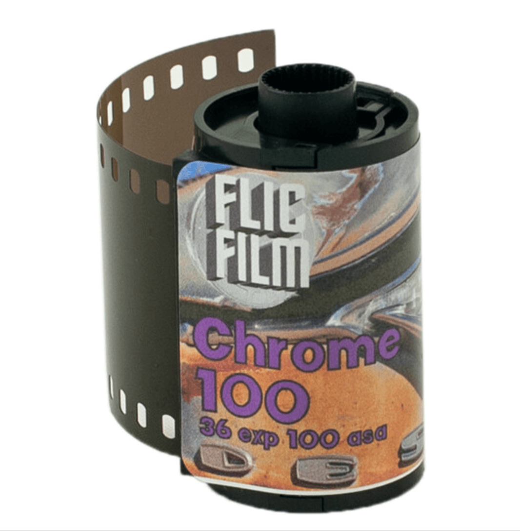 Shop Flic Film Chrome 100 (35mm Roll Film, 36 Exposures) by Flic Film at B&C Camera