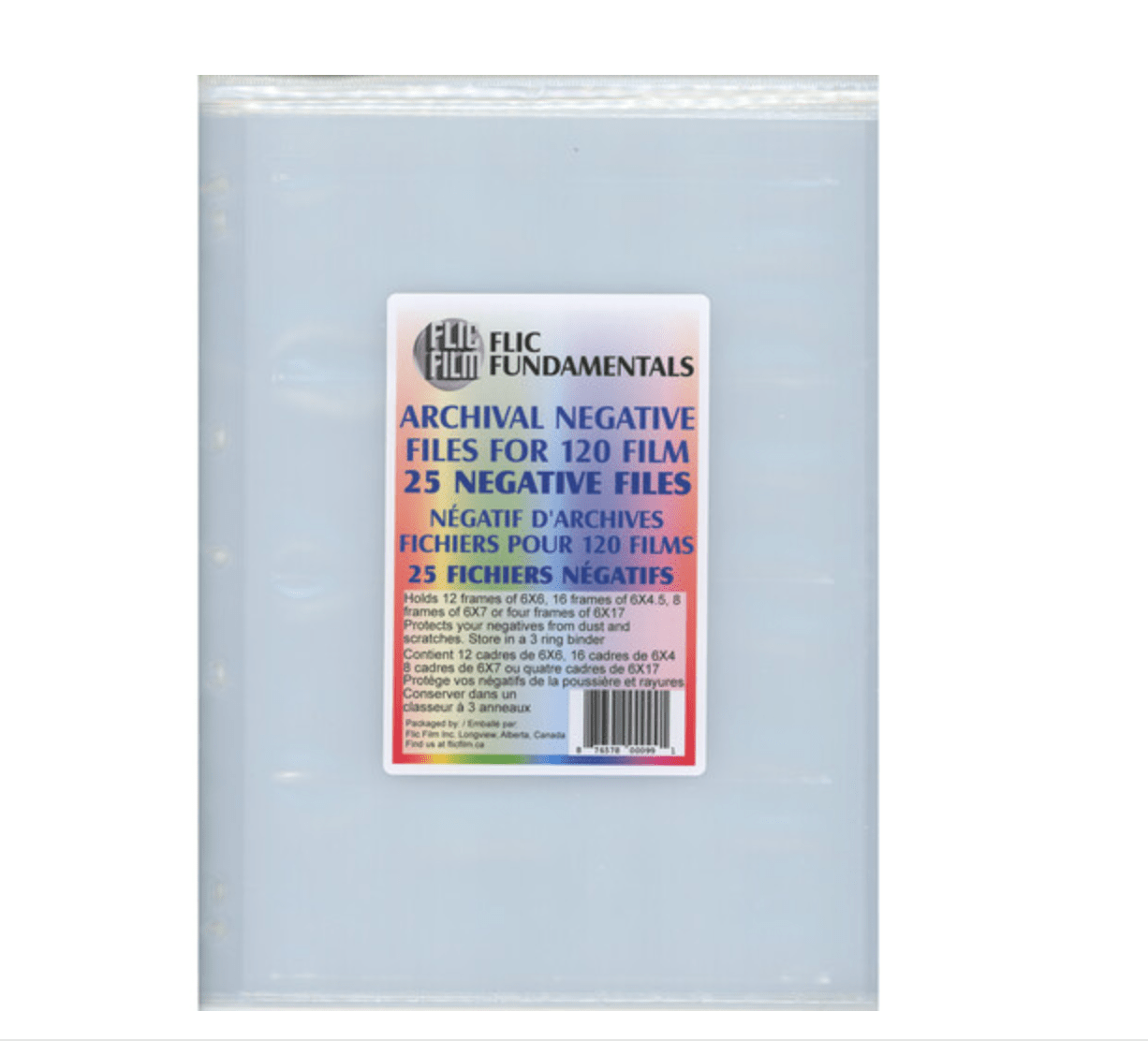Shop Flic Film Negative Sleeves for 120 Film by Flic Film at B&C Camera