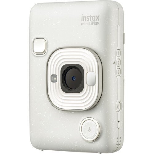 Shop FUJIFILM INSTAX MINI Liplay Hybrid Instant Camera (Misty White) by Fujifilm at B&C Camera