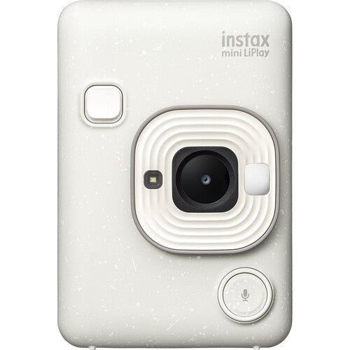 Shop FUJIFILM INSTAX MINI Liplay Hybrid Instant Camera (Misty White) by Fujifilm at B&C Camera