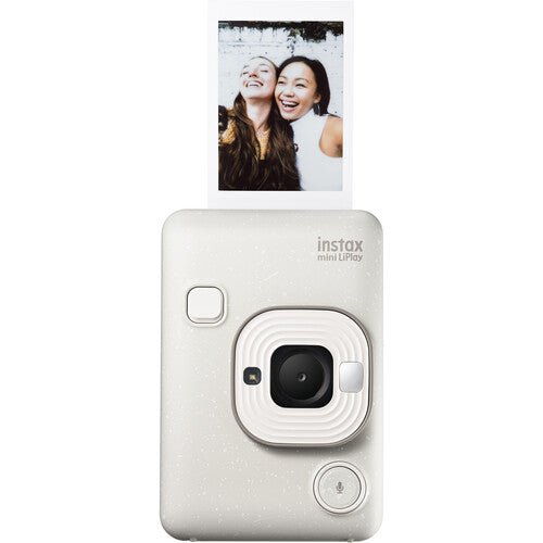 Shop FUJIFILM INSTAX MINI Liplay Hybrid Instant Camera (Misty White) by Fujifilm at B&C Camera