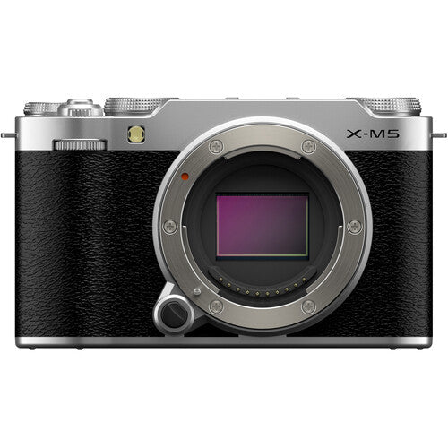 Shop FUJIFILM X-M5 Mirrorless Camera (Silver) by Fujifilm at B&C Camera