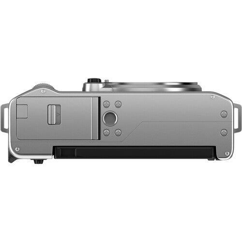 Shop FUJIFILM X-M5 Mirrorless Camera with XC 15-45mm f/3.5-5.6 Lens (Silver) by Fujifilm at B&C Camera