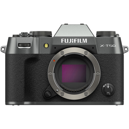 FUJIFILM X-T50, CHARCOAL SILVER by Fujifilm at B&C Camera