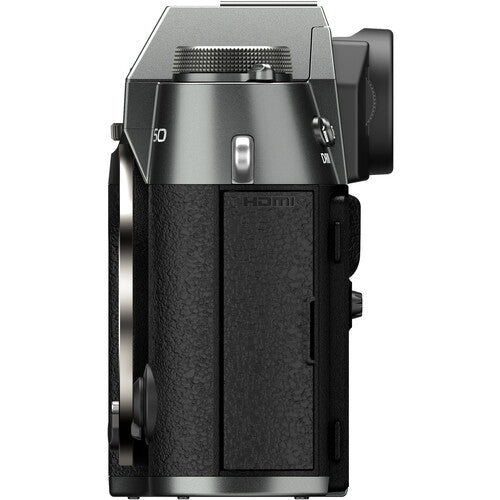 Shop FUJIFILM X-T50, CHARCOAL SILVER by Fujifilm at B&C Camera