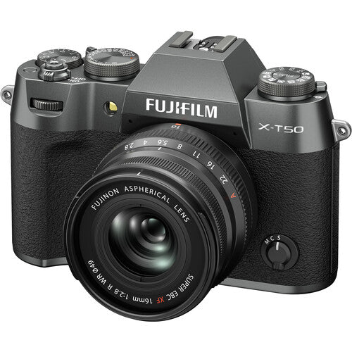 Shop FUJIFILM X-T50, CHARCOAL SILVER by Fujifilm at B&C Camera