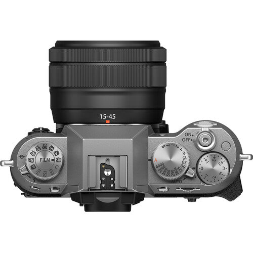 Shop FUJIFILM X-T50, SILVER with XC15-45mmF3.5-5.6 OIS PZ Lens Kit by Fujifilm at B&C Camera