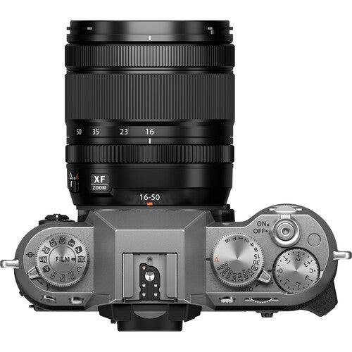 Shop FUJIFILM X-T50 Mirrorless Camera with XF 16-50mm f/2.8-4.8 Lens (Silver) by Fujifilm at B&C Camera
