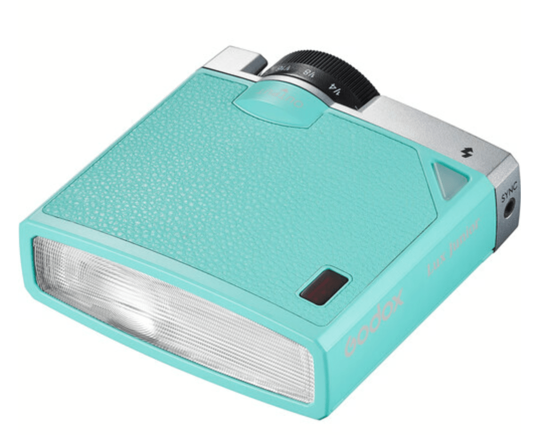 Godox Lux Junior Retro Camera Flash (Mint Green) Godox Lux Junior Retro Camera Flash (Mint Green)